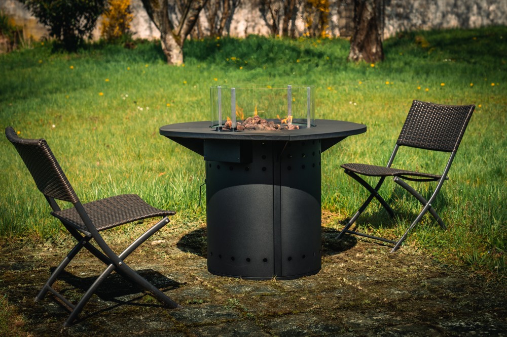 Ambient round firetable (Charcoal)